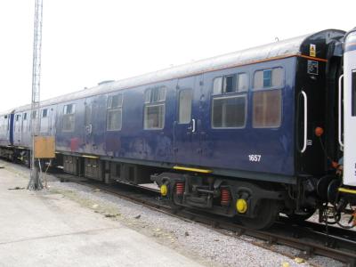 1657 Coach at Eastleigh Works. &copy; Byron5574