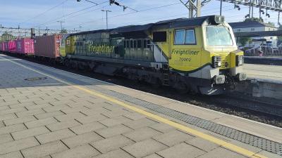 70002 at Stafford. &copy; Geoff