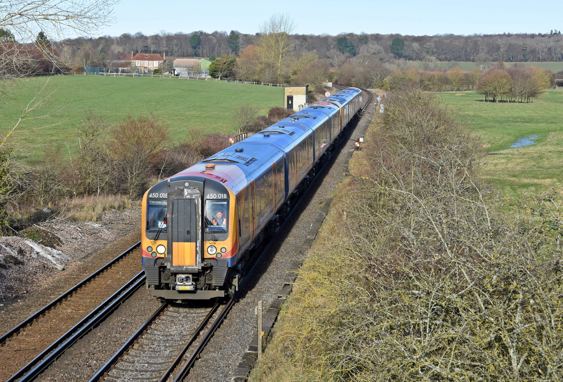 Photo of 450018 at Westleigh — trainlogger