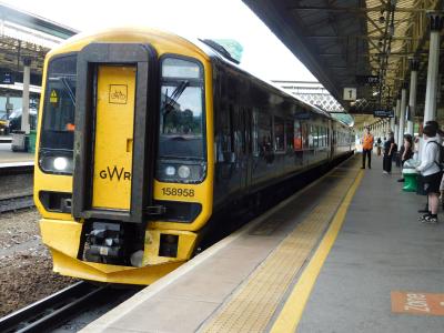 158958 at Exeter St Davids. &copy; Trainman5862