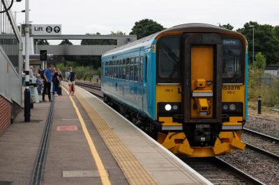 153376 at Peterborough. &copy; South Coast Trainspotter