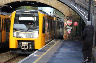 555039 at South Gosforth (Tyne & Wear Metro). &copy; ConnorsRailPhotography