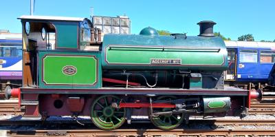 RSHN7416 steam at Locomotion, Shildon. &copy; Geoff