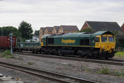 66518 at Peterborough. &copy; South Coast Trainspotter