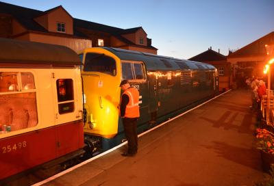 D821 at Severn Valley Railway - Kidderminster. &copy; AJax