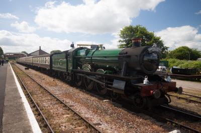 6960 steam at West Somerset Railway - Williton. &copy; trainlogger