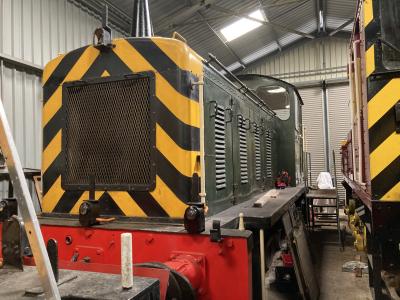 D2337 at Heritage Shunters Trust - Rowsley. &copy; al66class59