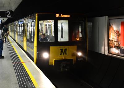 TW4005 at Newcastle Central (Tyne and Wear Metro). &copy; MJM