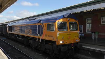 66758 at Westbury. &copy; JM-Freightliner