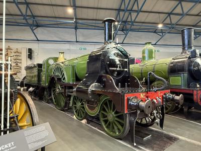 1 steam at York National Railway Museum. &copy; AJax