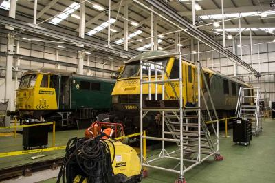 90049,86627 at Crewe Basford Hall. &copy; Shotts