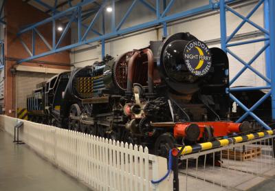 35029 steam at York National Railway Museum. &copy; AJax
