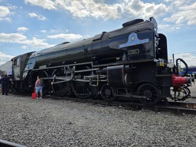 60163 steam at Derby - The Greatest Gathering 2025. &copy; MikeMOL