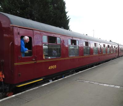 4905 coach at Severn Valley Railway - Kidderminster. &copy; Geoff