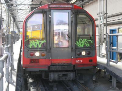 LU91213 at Hainault LU depot. &copy; Byron5574