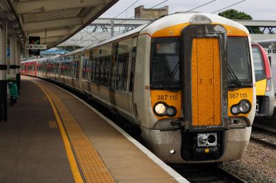 387115 at Peterborough. &copy; South Coast Trainspotter