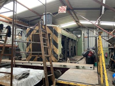 D2199 at Heritage Shunters Trust - Rowsley. &copy; al66class59