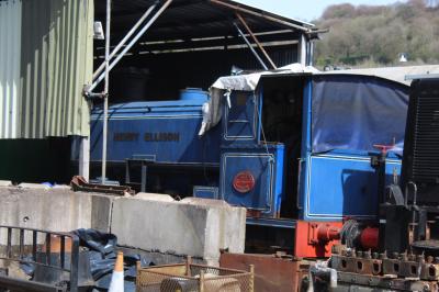 AB2217 steam at Ecclesbourne Valley Railway - Wirksworth. &copy; ConnorsRailPhotography