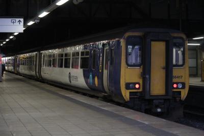 156417 at Manchester Victoria. &copy; ConnorsRailPhotography