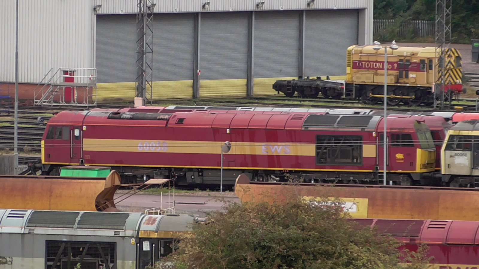 Photo of 60058 at Toton TMD & Yard — trainlogger