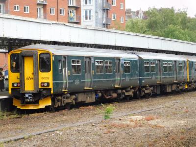150232 at Exeter Central. &copy; Trainman5862