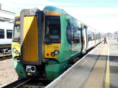 377304 at Portsmouth & Southsea. &copy; Trainman5862
