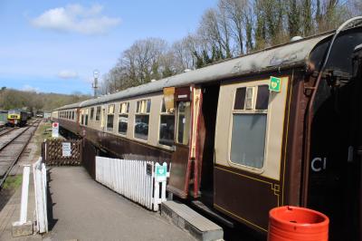 1874 coach at Ecclesbourne Valley Railway - Wirksworth. &copy; ConnorsRailPhotography
