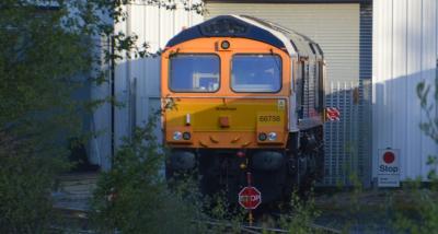 66758 at Longport Electro-Motive Diesel Works. &copy; Kempydak