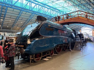 4468 steam at York National Railway Museum. &copy; Luivery