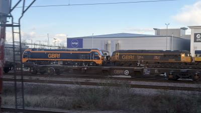 Peterborough GBRf depot photo