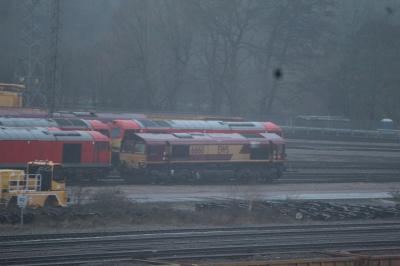 66160 at Toton TMD. &copy; ConnorsRailPhotography