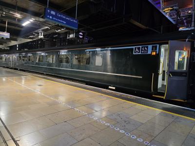 12100 coach at London Paddington. &copy; MikeMOL