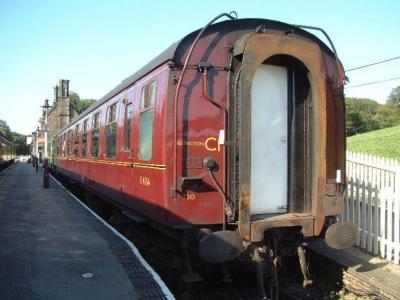 4354 Coach at Churnet Valley Railway. &copy; Byron5574