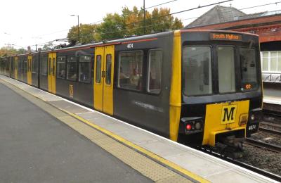 TW 4074 at West Jesmond (Tyne & Wear Metro). &copy; Geoff