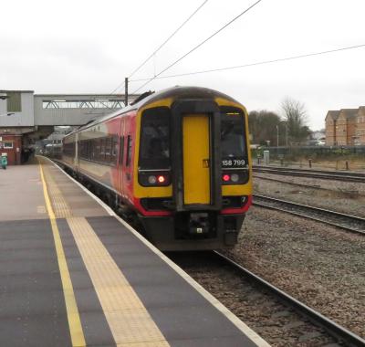 158799 at Peterborough. &copy; Geoff