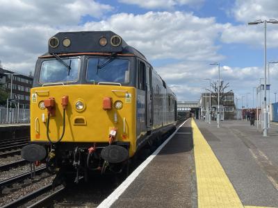 50008 at Eastleigh. &copy; Fastline56301