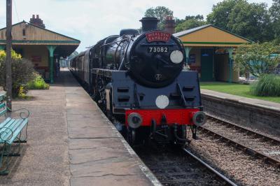 73082 steam at Bluebell Railway. &copy; South Coast Trainspotter