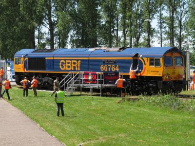 66764 at Long Marston - Rail Live 2021. &copy; IamTrainsYT