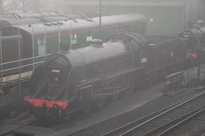 30506 steam at Mid Hants Railway - Ropley. &copy; MJM