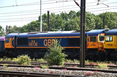 66736 at Doncaster Decoy Yard. &copy; MJM