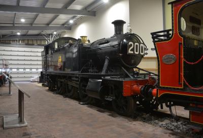 4566 steam at Severn Valley Railway - Highley Engine House. &copy; AJax