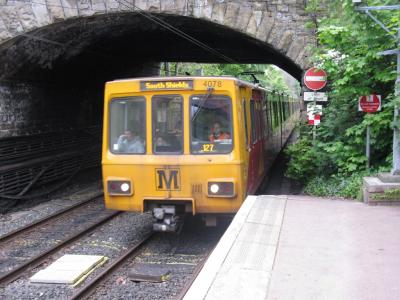 TW4078 at Tyne & Wear Metro system. &copy; Byron5574