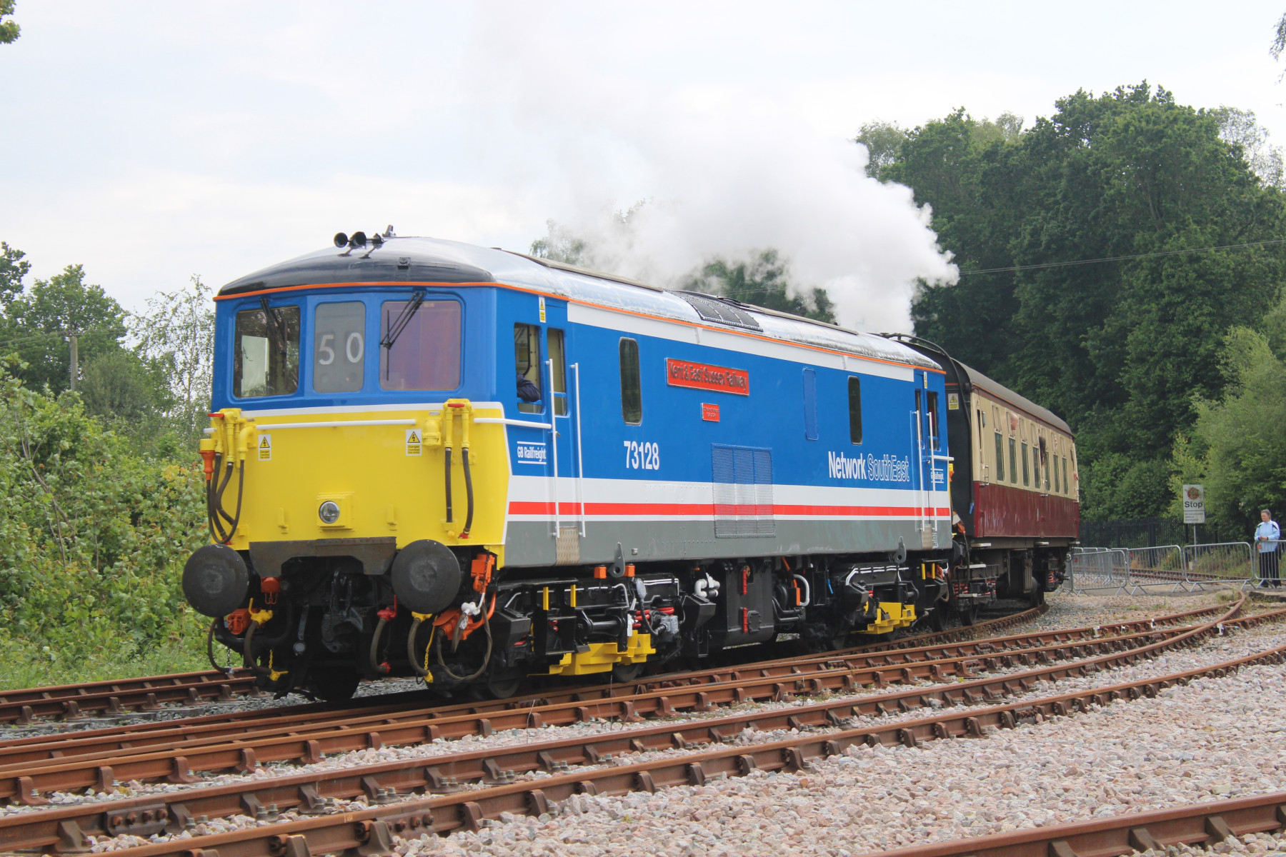 Photo of 73128 at Rother Valley Railway - Robertsbridge — trainlogger