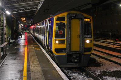 158850 at Newcastle. &copy; South Coast Trainspotter