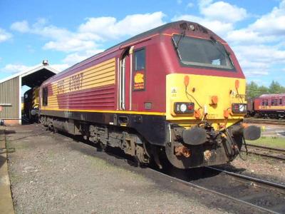 67007 at Motherwell TMD. &copy; Byron5574