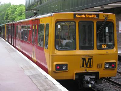 TW4013 at Tyne & Wear Metro system. &copy; Byron5574