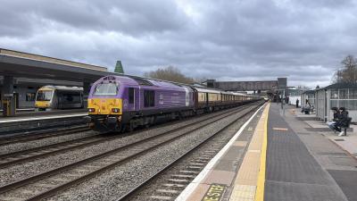 67007 at Oxford. &copy; Luivery