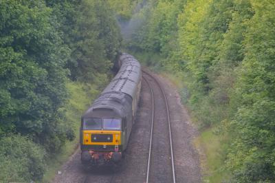 D1924 at Basingstoke Norn Hill Bridge. &copy; Zain