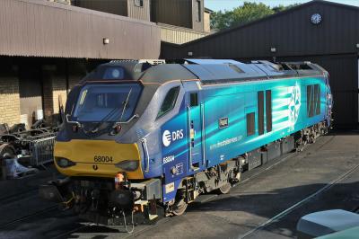 68004 at Keighley & Worth Valley Railway - Haworth depot. &copy; stevexos