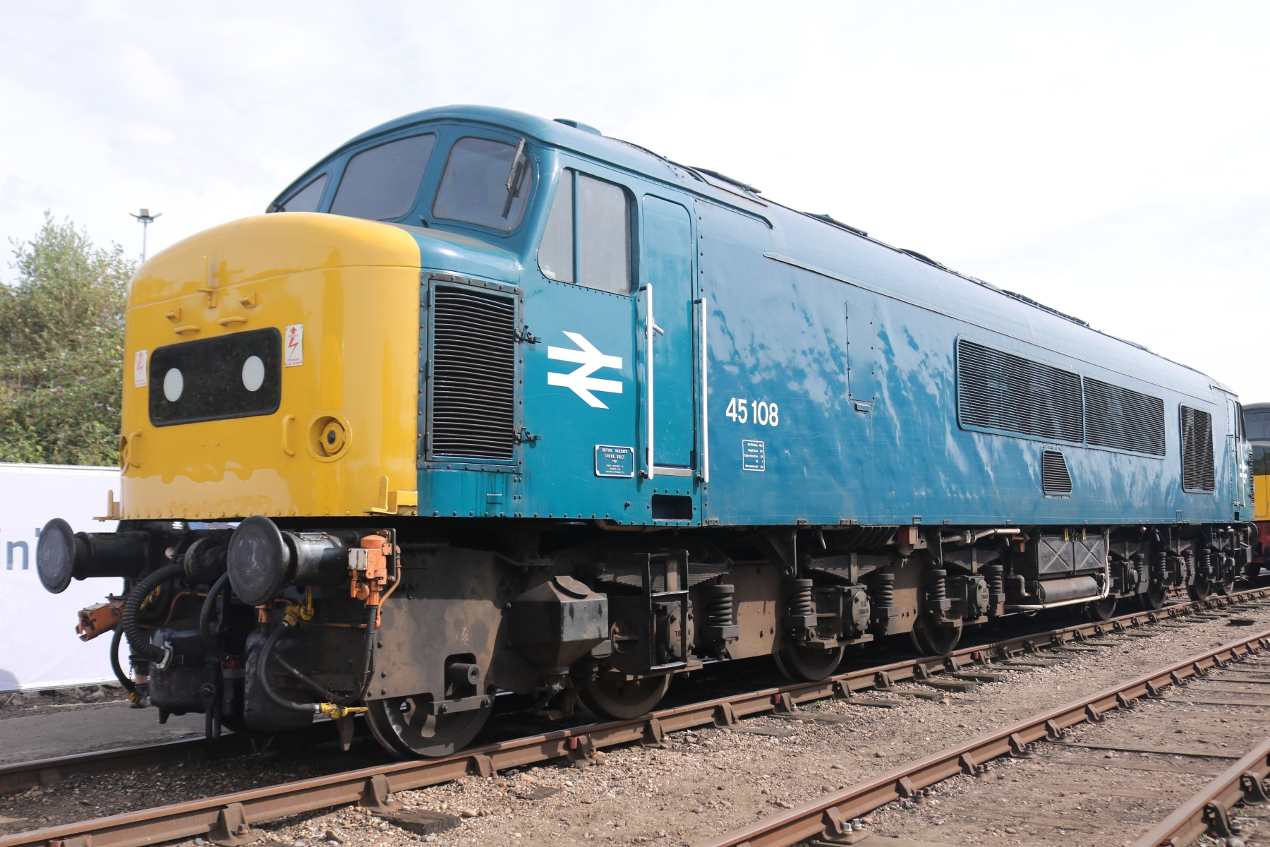 Photo of 45108 at Derby - The Greatest Gathering 2025 — trainlogger